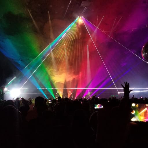 Pink Floyd Laser Show in Miami